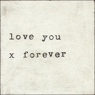 Love You X Forever - Art Print
