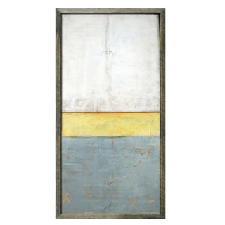 Love You (Grey Wood) - Art Print