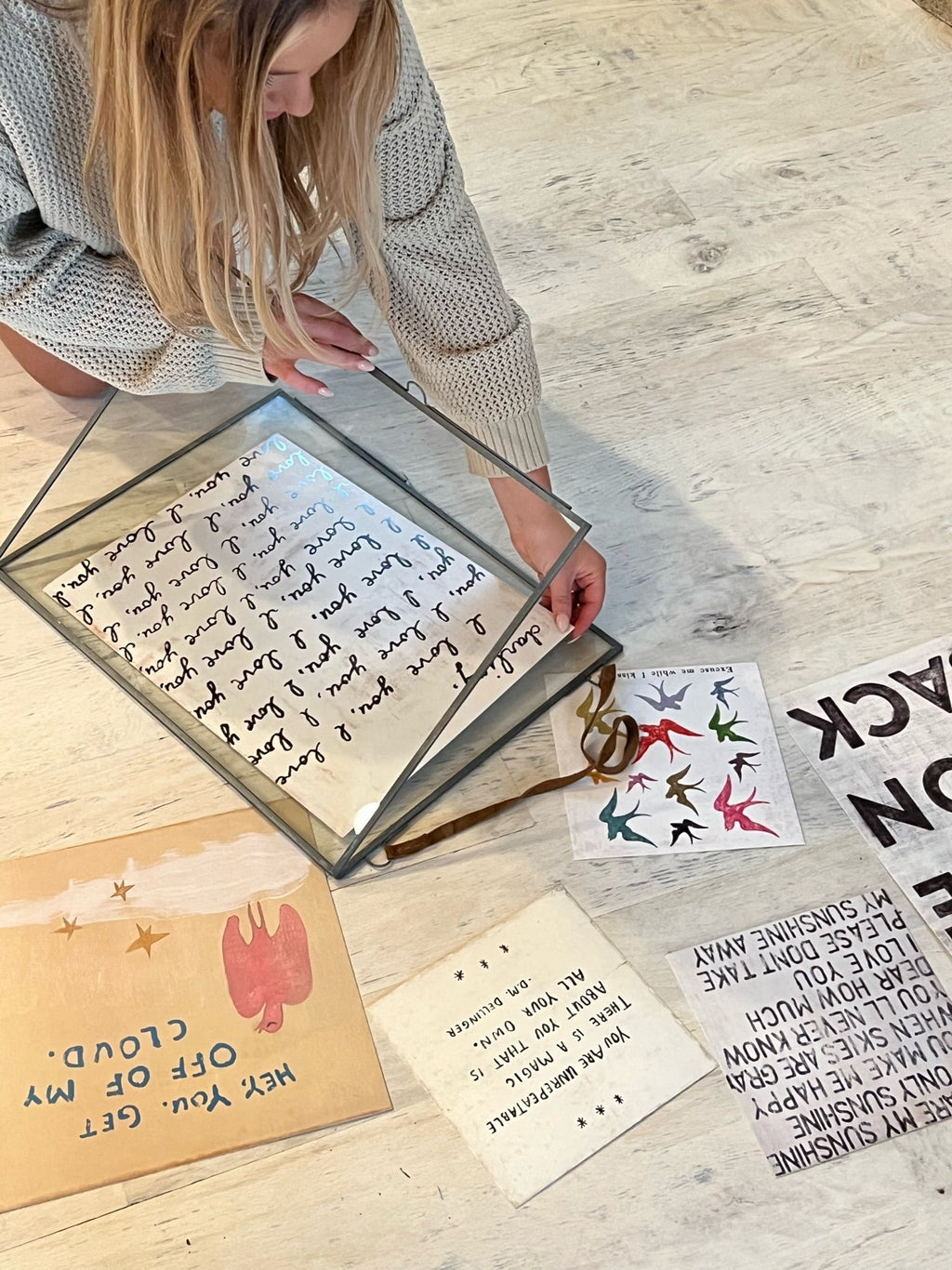 Letter For You Art Poster - 12x16