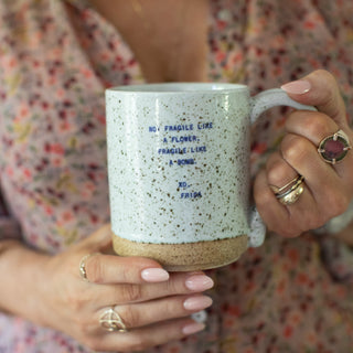XO Mug - Not Fragile Like A Flower - Frida (Set of 4)