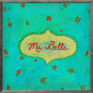Ma Belle (Grey Wood) - Art Print