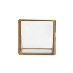 Square Brass Standing Frame - 2in