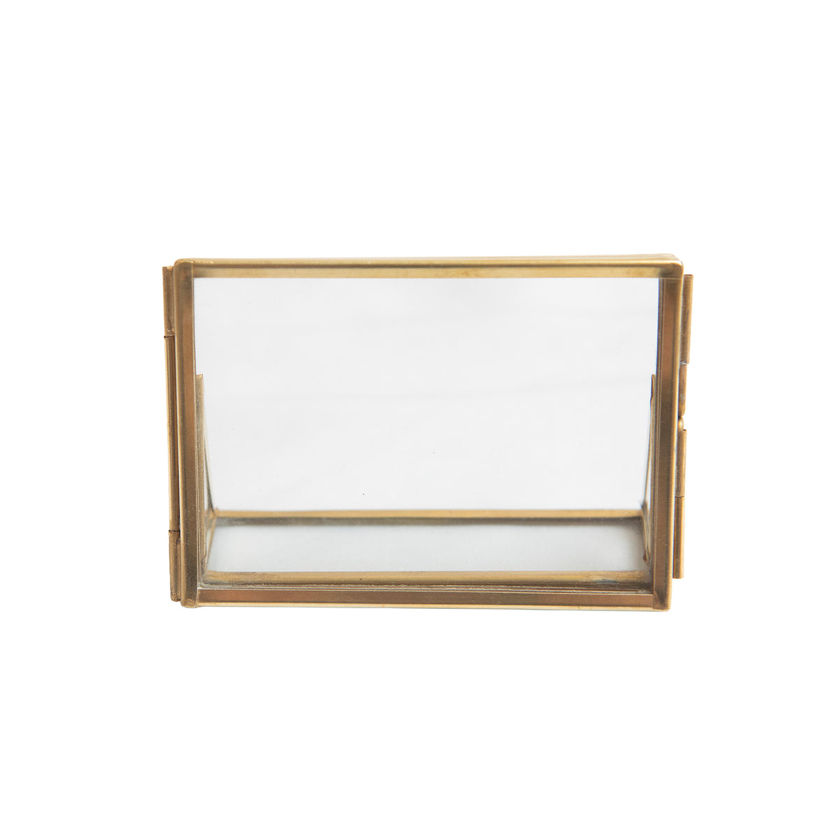 Brass Standing Frame 3.5x2.5 – Horizontal