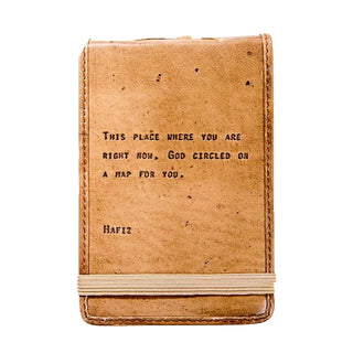 Mini Hafiz Leather Journal - 4x6