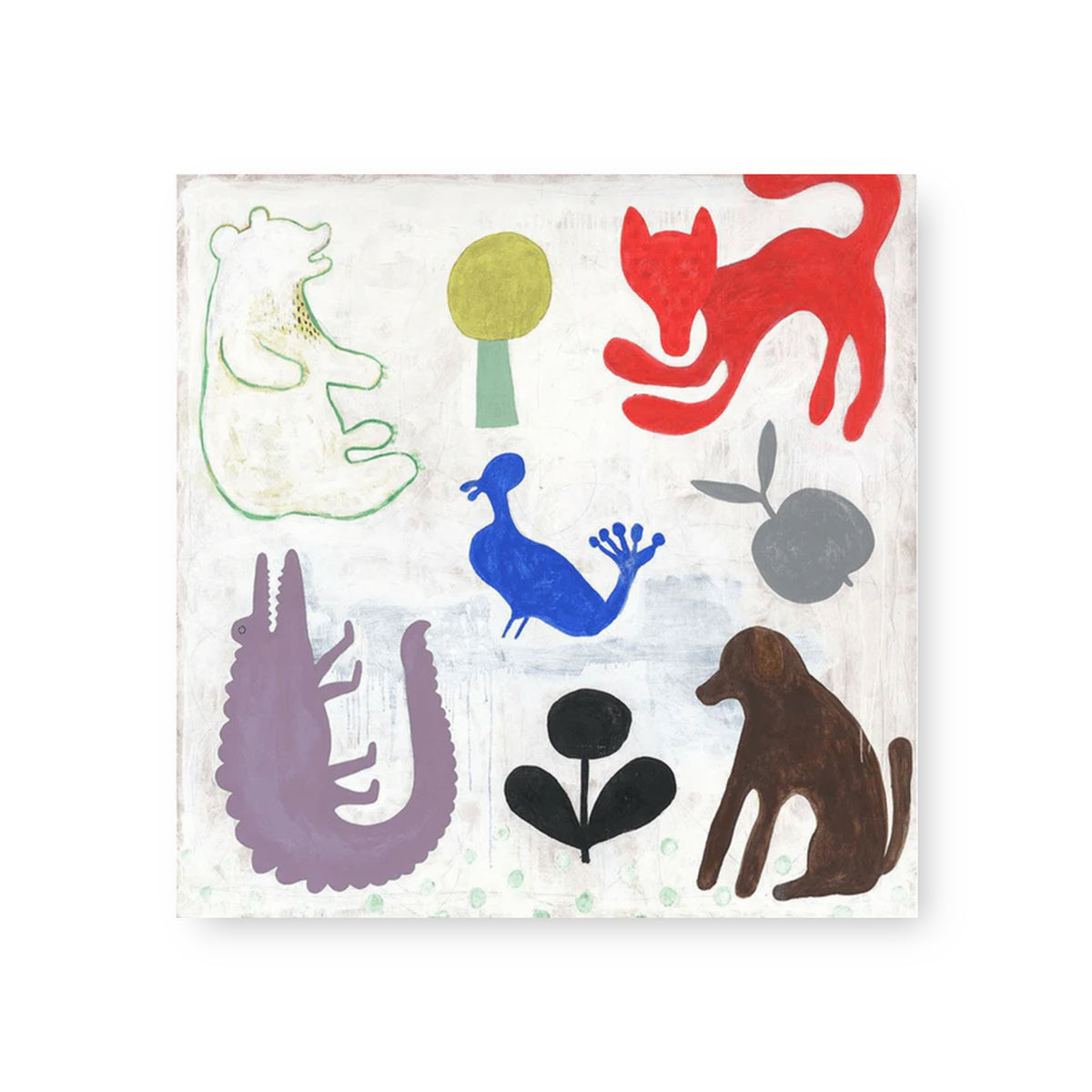Mr. Boyd's Animals Art Tile