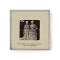 Your Heart & My Heart Zinc Linen Frame 6x6