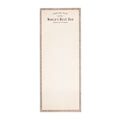 World's Best Dad Skinny Notepad Success