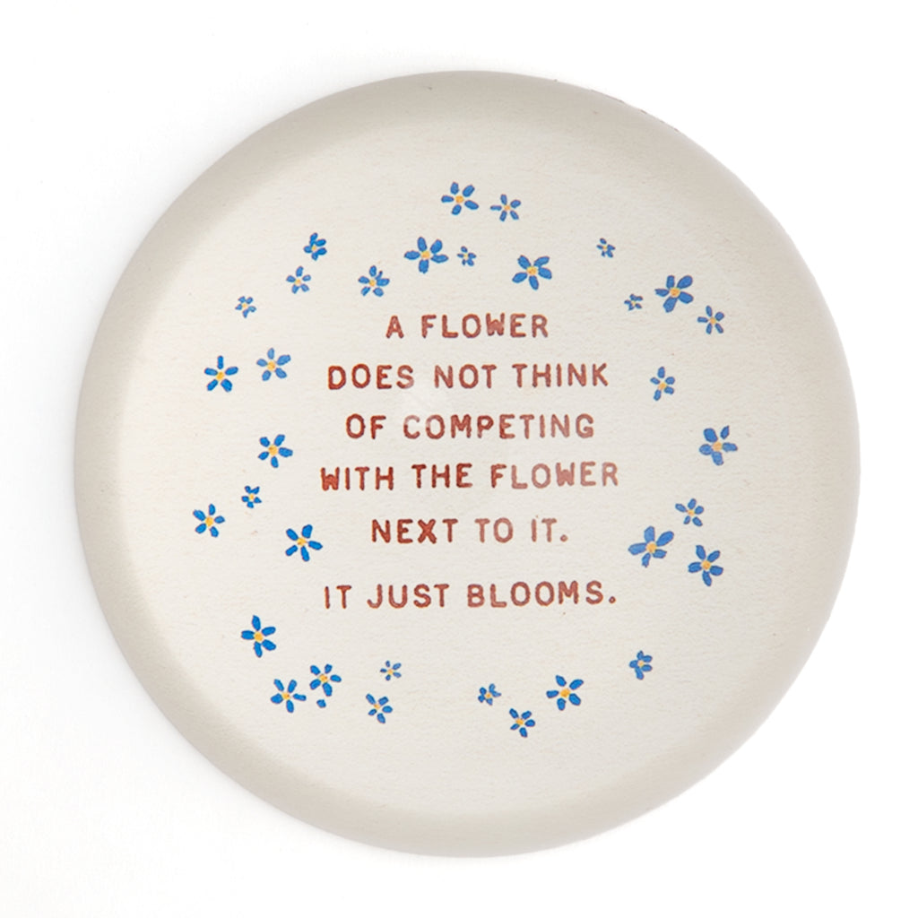 A Flower Just Blooms Paperweight