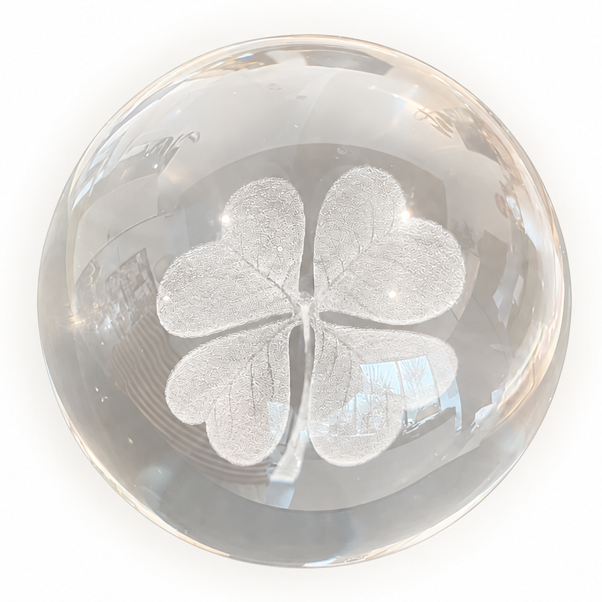 Four Leaf Clover Paperweight