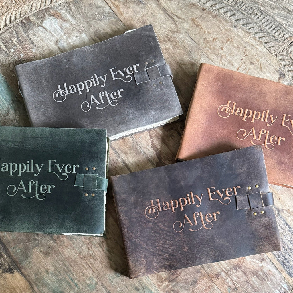 Happily Ever After Leather Story Keeper 14x10 - Fawn