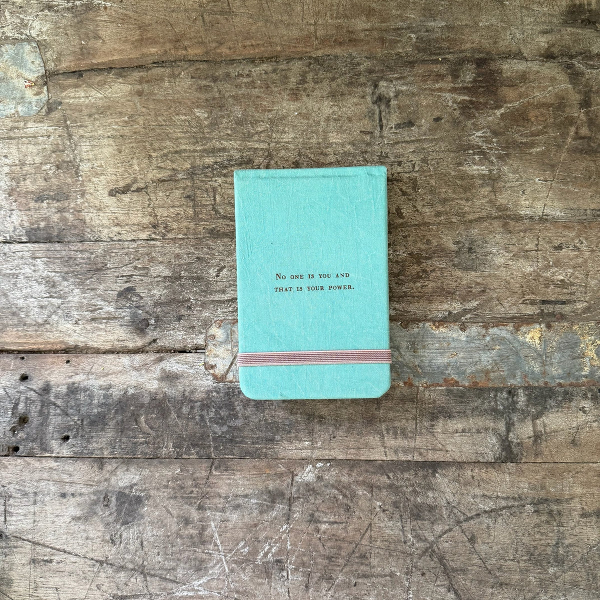 No One Is You Fabric Notebook