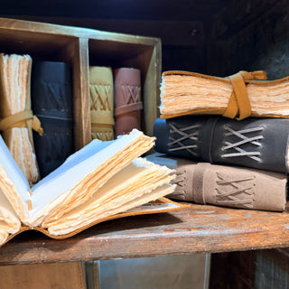 Mini Wrap Leather Journals 2nd Edition - Set of 12