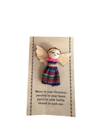 Worry Doll - Angel Ornament