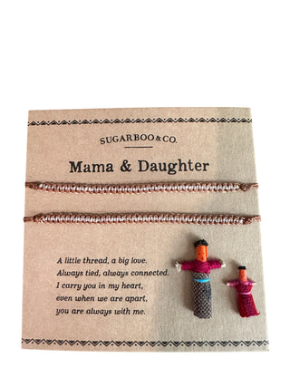Mama and Daughter Braided Bracelet