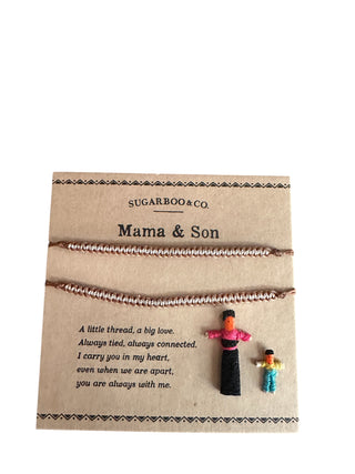 Mama and Son Braided Bracelet