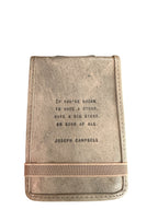 If You’re Going To Mini Signature Leather Journal - Stone