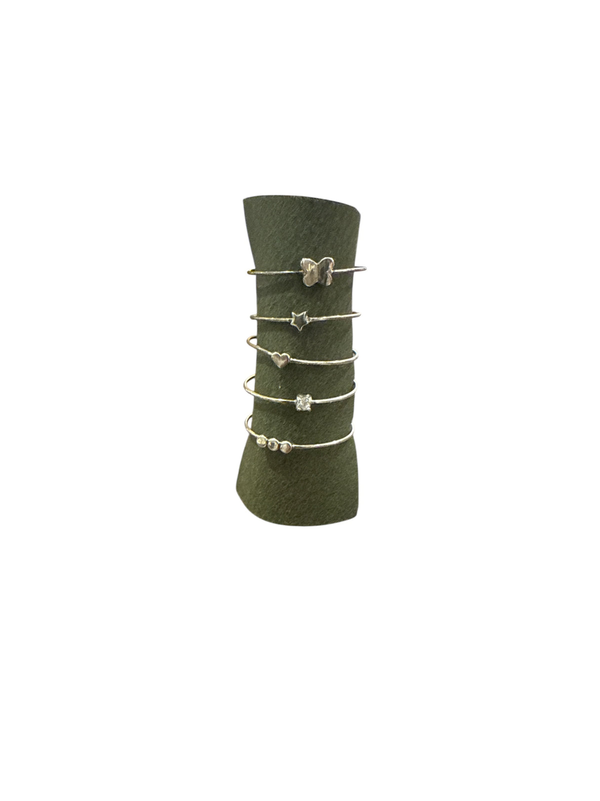 Tiny Stackable Rings - Assorted Set of 15