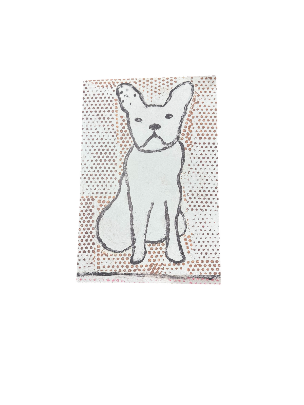 Double Trouble Pup Art Tile