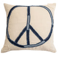 Peace Stitched Pillow 24x24