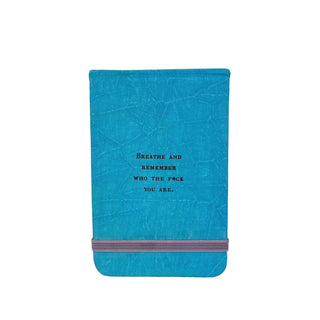 Breathe Fabric Notebook-3.5"x5.5"