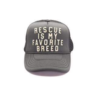 Rescue Is My Favorite Breed Trucker Hat