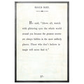 Roald Dahl Art Print - Grey Wood