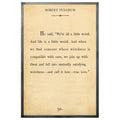 Robert Fulghum Art Print - Grey Wood