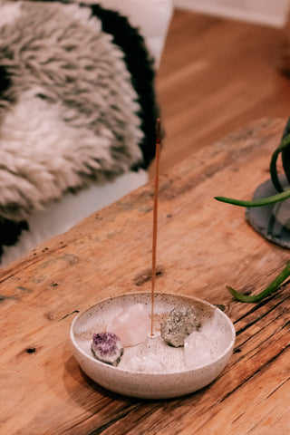 Speckled Ceramics Incense Holder