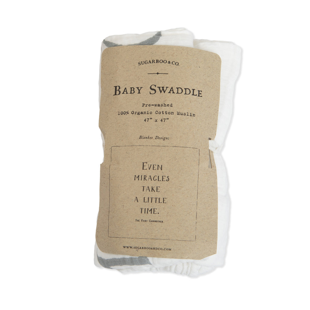 Even Miracles Swaddle Blanket