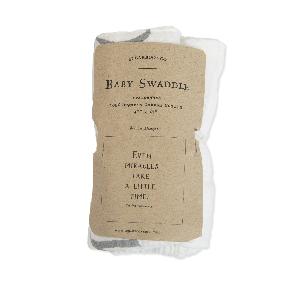 Even Miracles Swaddle Blanket