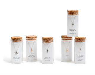 Message in a Bottle Brass Necklace Collection #1 - Assorted Set of 12