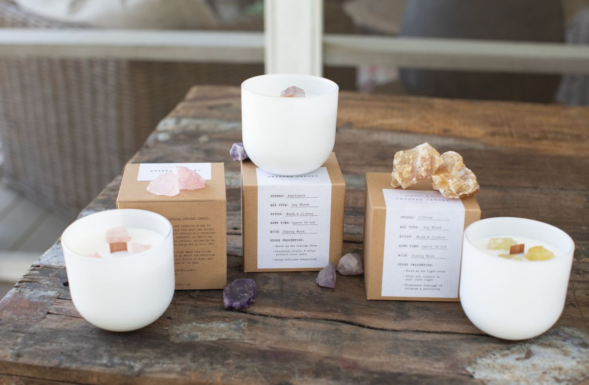 Crystal Candle Collection- Assorted Set of 12