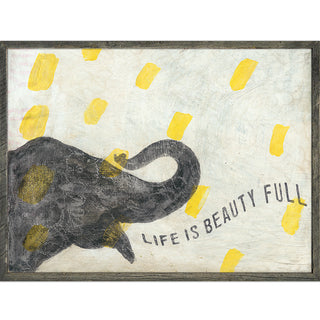 Smart Elephant - Art Print