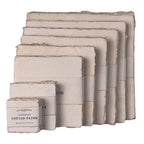 7x7 Handmade Cotton Paper Bundle - Flax