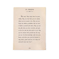 St. Therese Art Poster In Cream - 12x16