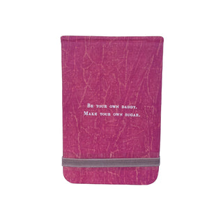 Be Your Own Fabric Notebook-3.5"x5.5"