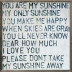 You Are My Sunshine Photobox
