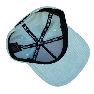 "I Lost My A$$" Corduroy Trucker Hat- Ice Blue