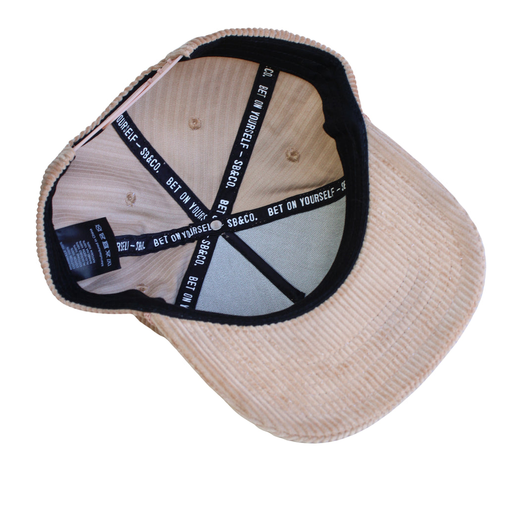 I Lost My A$$ Corduroy Trucker Hat- Blush