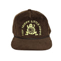 Stay Trippy Corduroy Trucker Hat- Chocolate