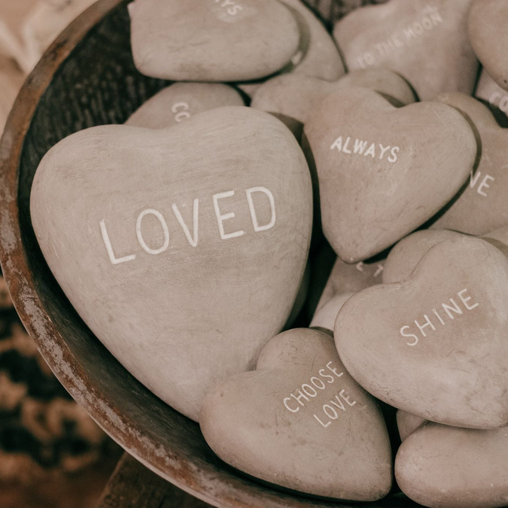 Stone Hearts - Assorted Set of 36 (Updated Series)