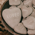 Stone Hearts - Assorted Set of 36 (Updated Series)