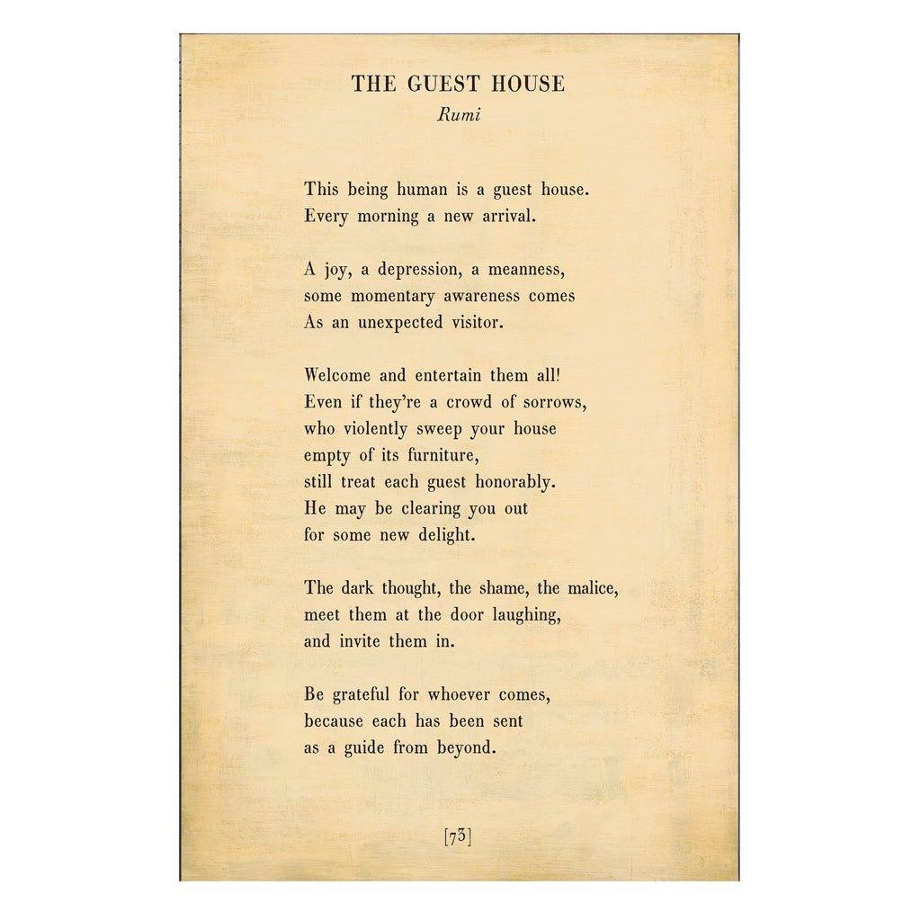 The Guest House Art Print - Gallery Wrap