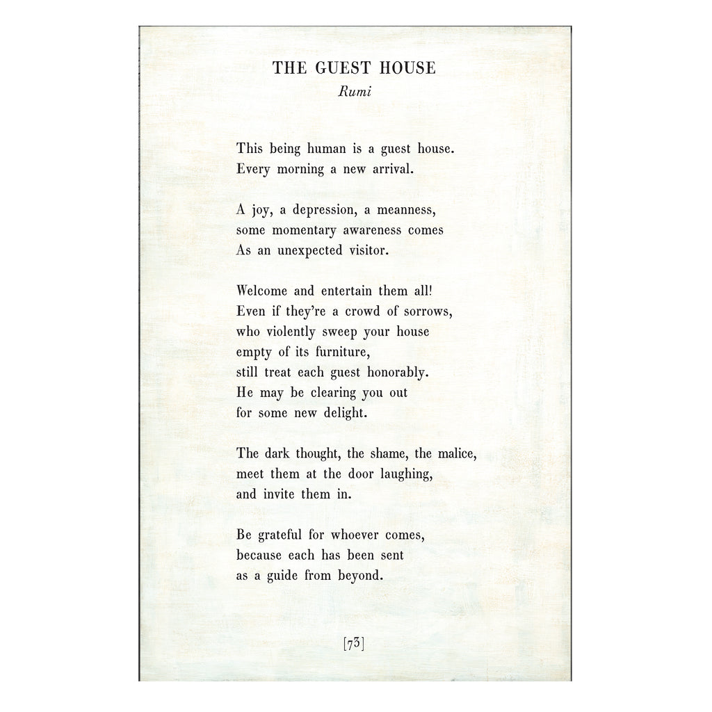 The Guest House Art Print - Gallery Wrap