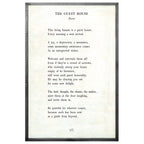 The Guest House Art Print - Grey Wood