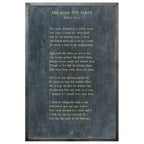 The Road Not Taken Art Print - Grey Wood