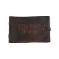 The Story Begins Leather Story Keeper 14x10 - Bark