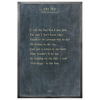 The Sun Art Print - Grey Wood
