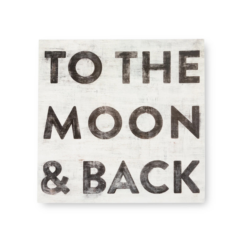 To The Moon & Back Art Tile