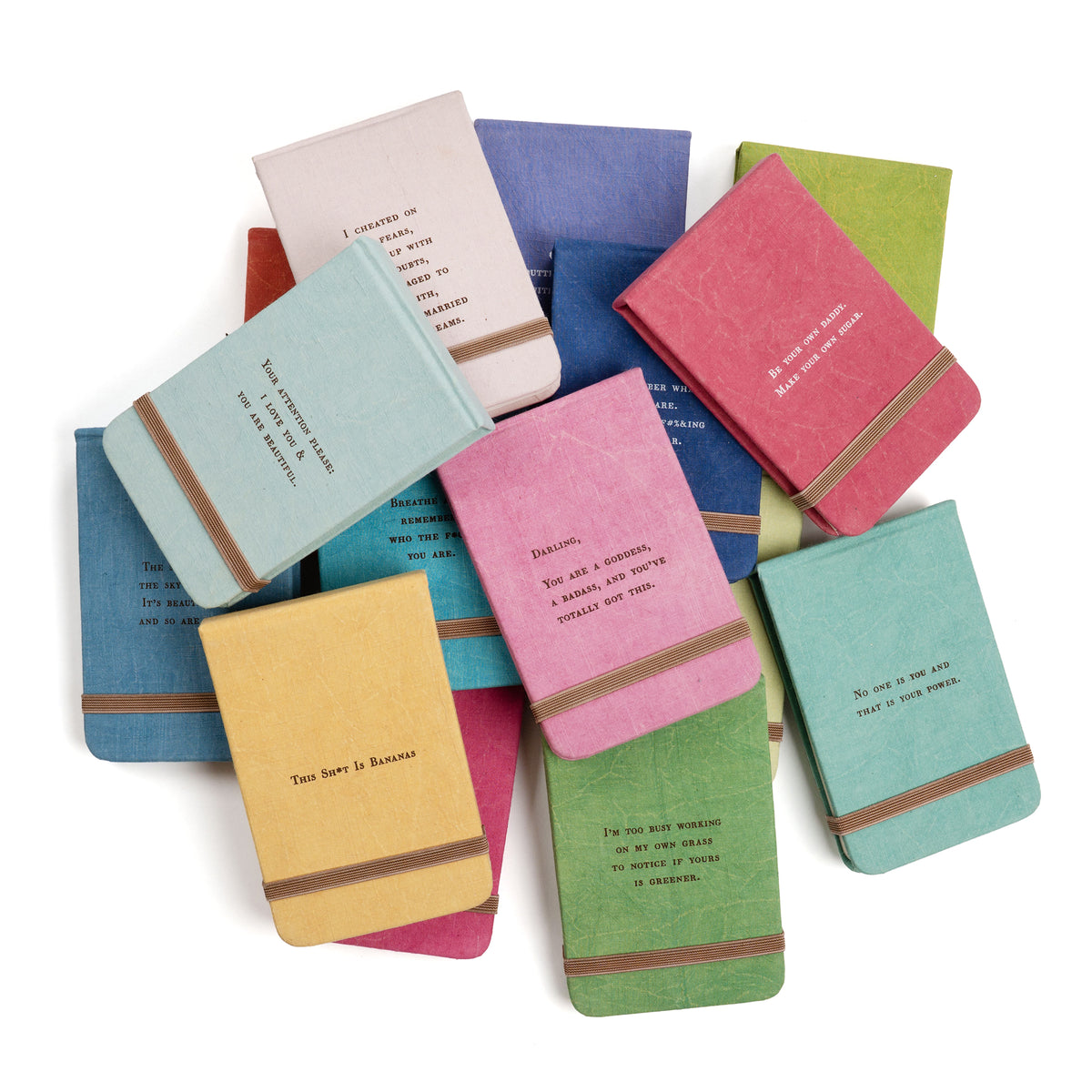 Fabric Notebooks 2nd Edition - Assorted Set of 36